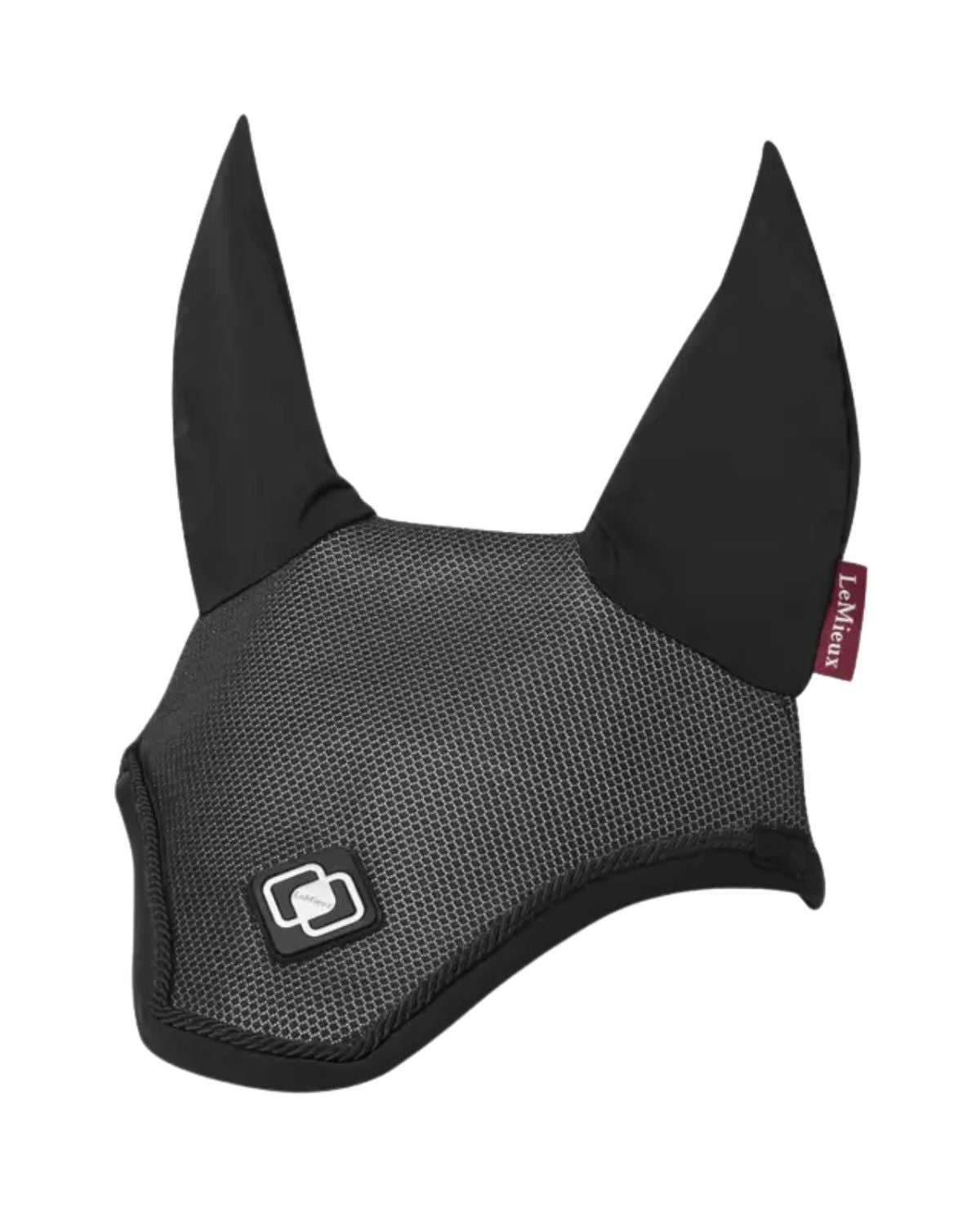 LeMieux Ultra Mesh Black Fly Hood - Horse Riding Ear Cover