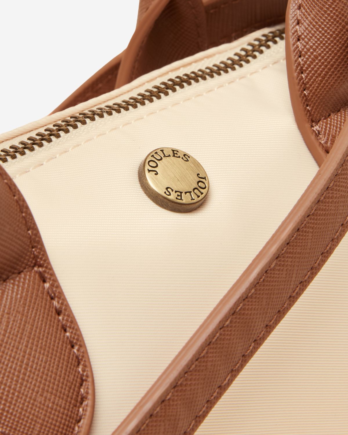 Joules Edie Cream Crossbody Handbag
