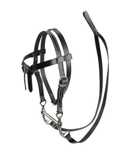 LeMieux Toy Pony Western Bridle - Black Leather Miniature Horse Tack
