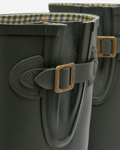 Joules Women's Houghton Adjustable Tall Welly Green