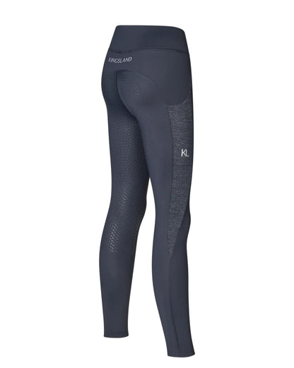 Kingsland KLValerie Ladies Riding Tights Navy Full Grip