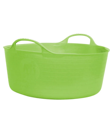 Pistachio Green Gorilla Tub - Small Shallow Flexible Tub for Gardening and Storage