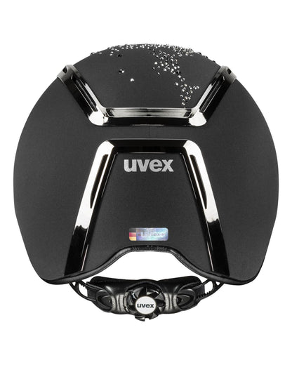 Uvex Exxeed Diamond Riding Helmet - Satin Navy