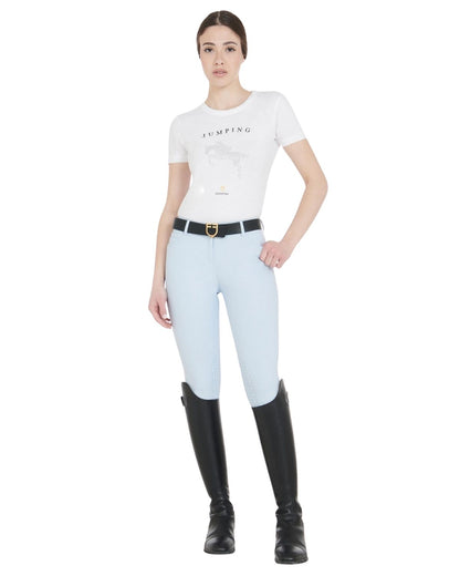 Equestro Women's Latest Generation Summer Breeches Skyway