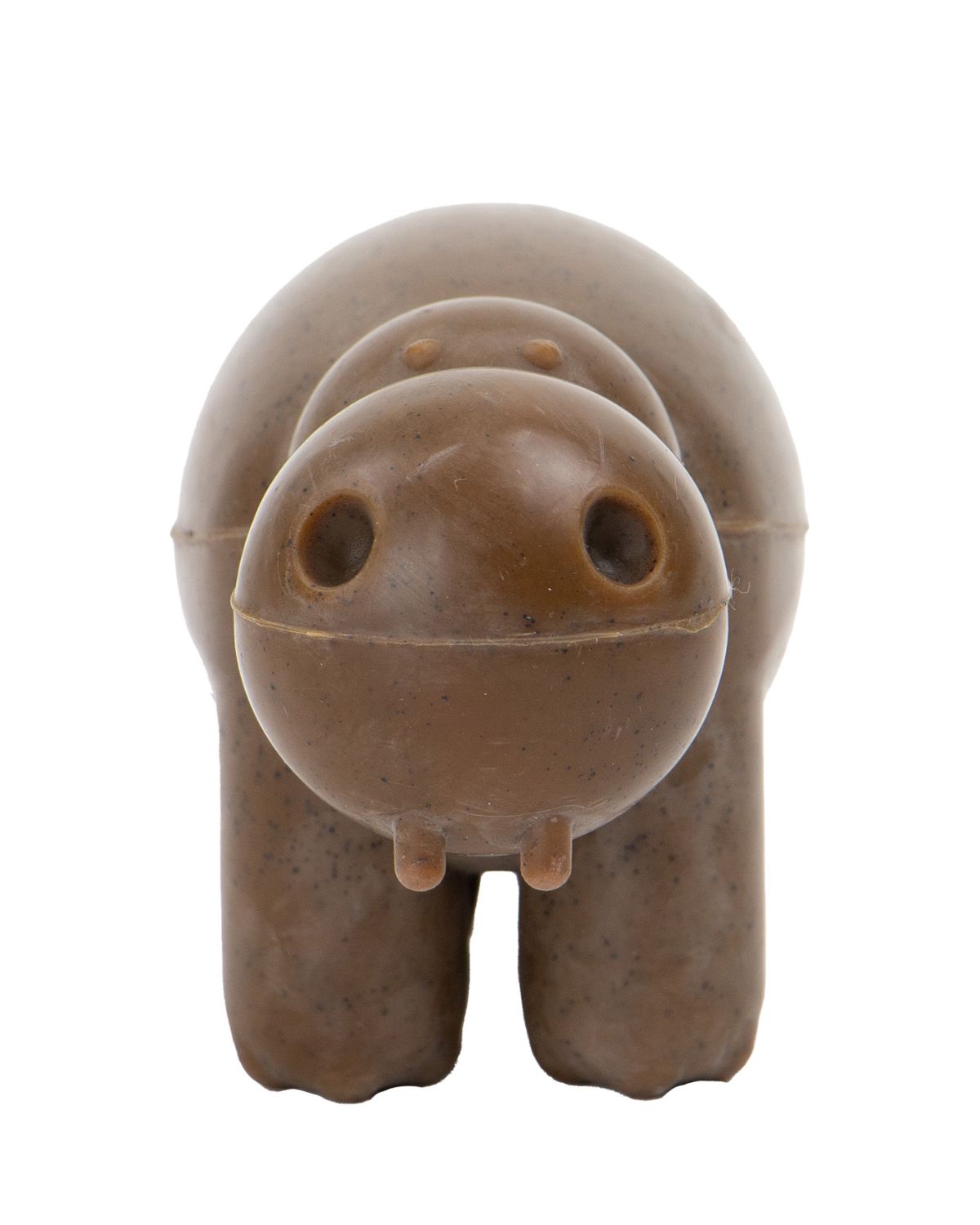 Ancol Tough Coffee Grounds Hippo Dog Toy