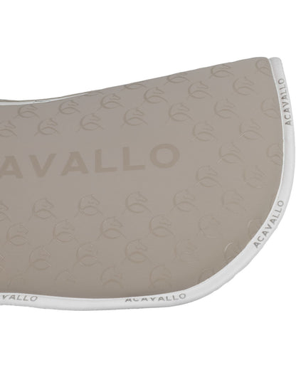 Acavallo Pad Mf Hps Cw-Cs  Bamboo Silicone Grip Flat Terra/White