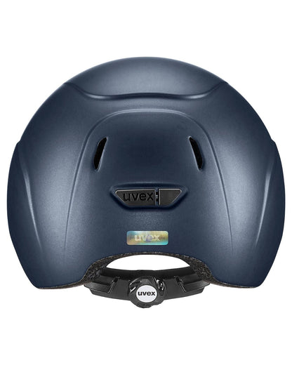 UVEX KIDDOX Navy Matt Junior Riding Helmet: Safe & Adjustable Kids Helmet
