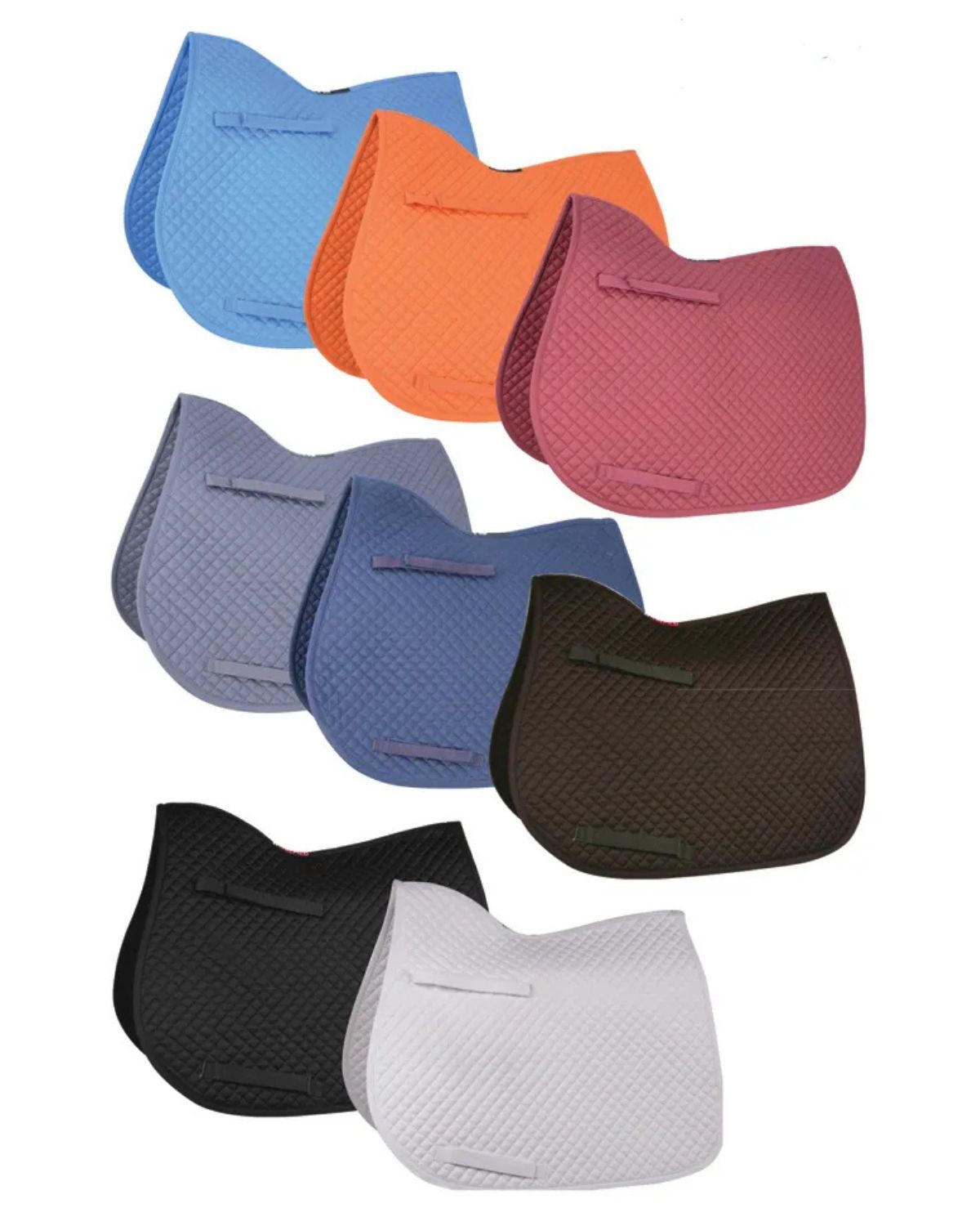 Hy Equestrian Competition All Purpose Pad White