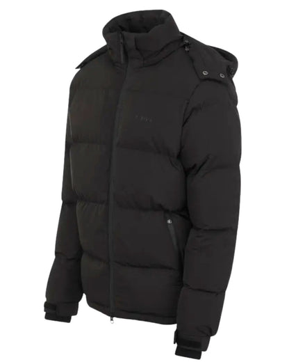 Lemieux Elite Young Rider Boys Black Puffer Jacket - Winter Riding Coat