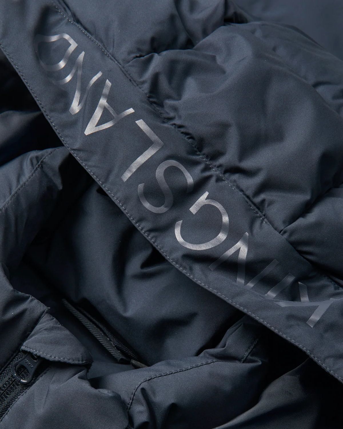 Kingsland KLVEA Ladies Insulated Navy Jacket: Waterproof, Windproof Riding Coat with Adjustable Waist & Hood - Equiflair