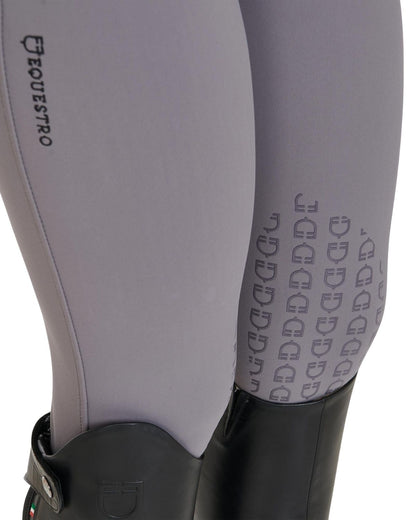 Equestro Women's Latest Generation Summer Breeches Light Grey 005