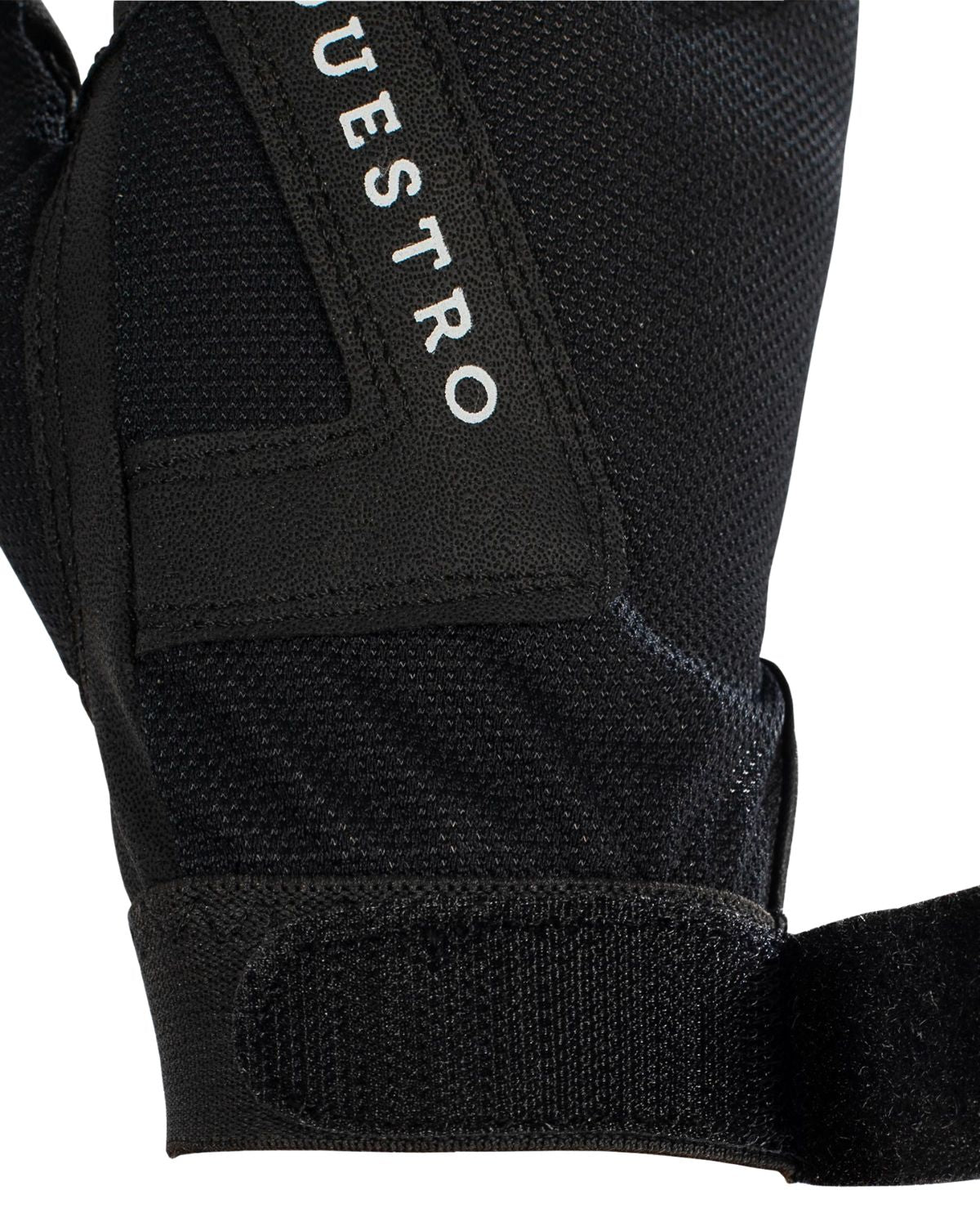 Equestro Gloves In Technical Fabric Black
