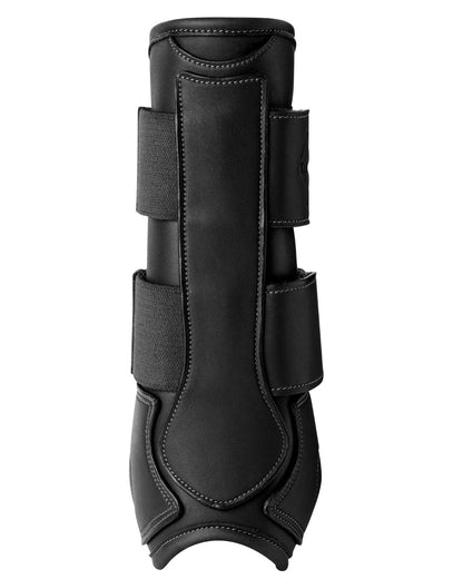 LE MIEUX Capella Tendon Boots Black: Premium Leather Horse Boots for Equine Protection & Performance. Buy Now!
