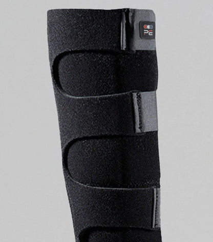 Premier Equine Horse Ice Boots - Black Leg Cooling Therapy for Horses