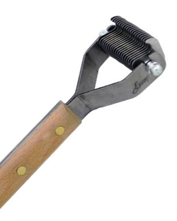 Horse Tail Thinning Rake - Mane Trimming Tool, Professional Grooming Aid for Show Ring Finish