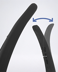 Freejump Soft Up Pro Plus Stirrups - Black/Choc - Equestrian safety. Enhanced Performance. Buy Now!
