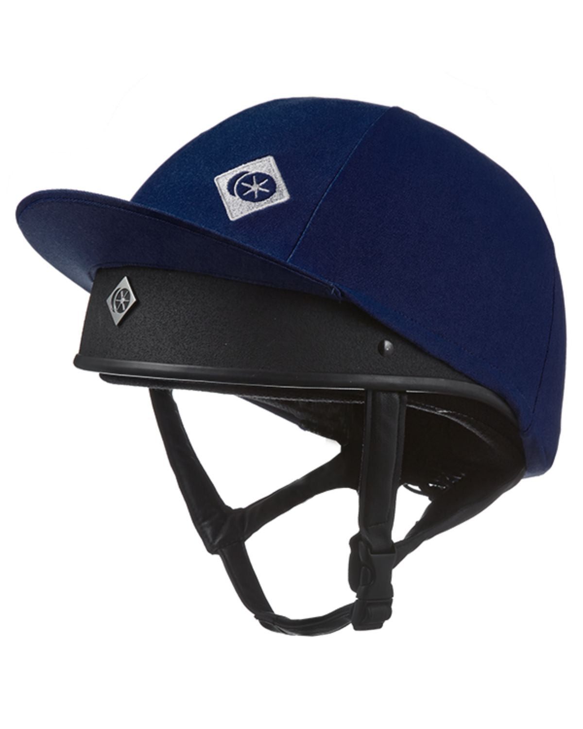 Charles Owen Navy Riding Helmet Silk: Equestrian Accessory for Skull Caps
