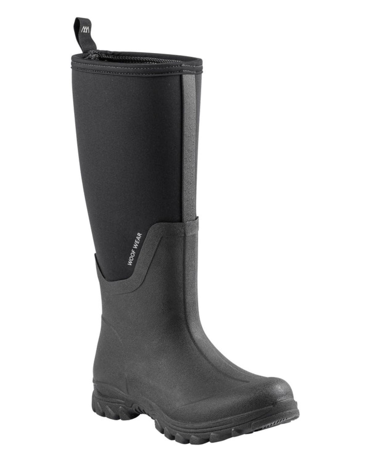 Woof Wear Long Work Boot Black - Waterproof, Durable, Neoprene Upper, Work Boot for Yard Work & Outdoor Adventures | Equiflair