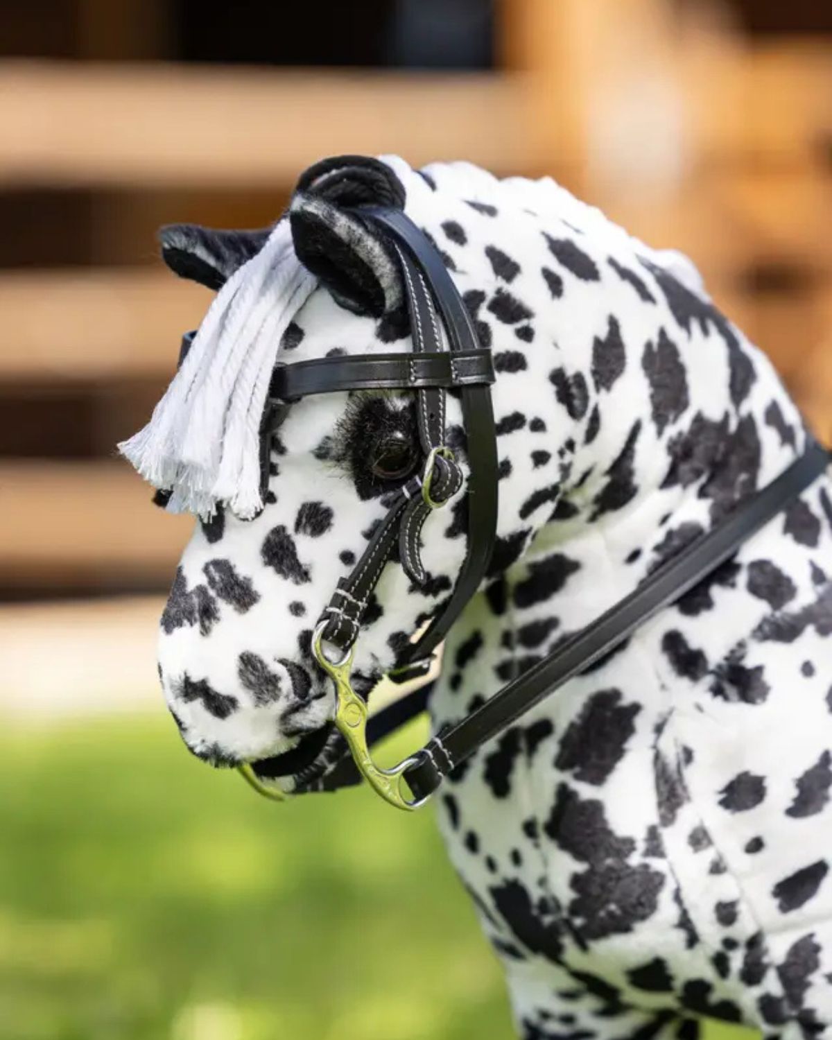 LeMieux Toy Pony Western Bridle - Black Leather Toy Horse Tack for Kids