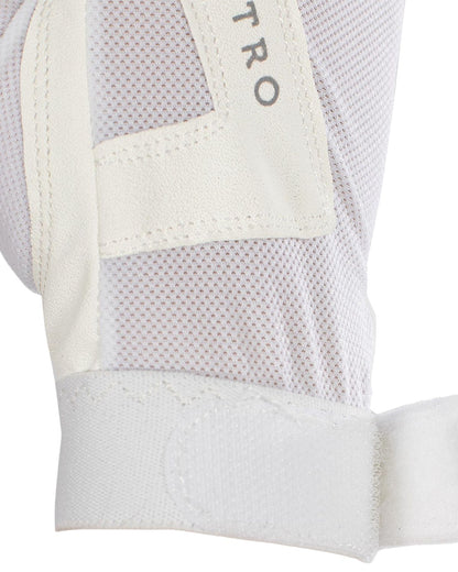 Equestro Gloves In Technical Fabric White