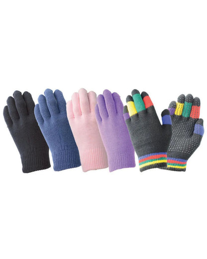 Hy Equestrian Children's Magic Gloves Black