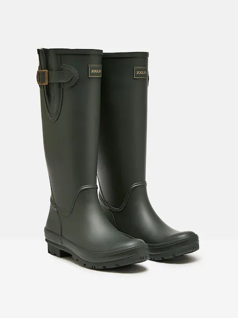Joules Women's Houghton Adjustable Tall Welly Green