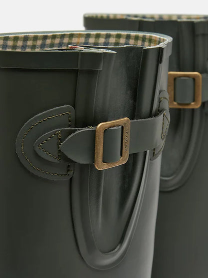 Joules Women's Houghton Adjustable Tall Welly Green