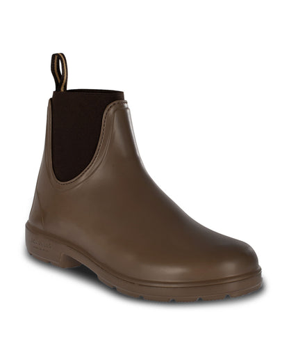 Acavallo Piuma Rubber Jodhpur Boots Chocolate