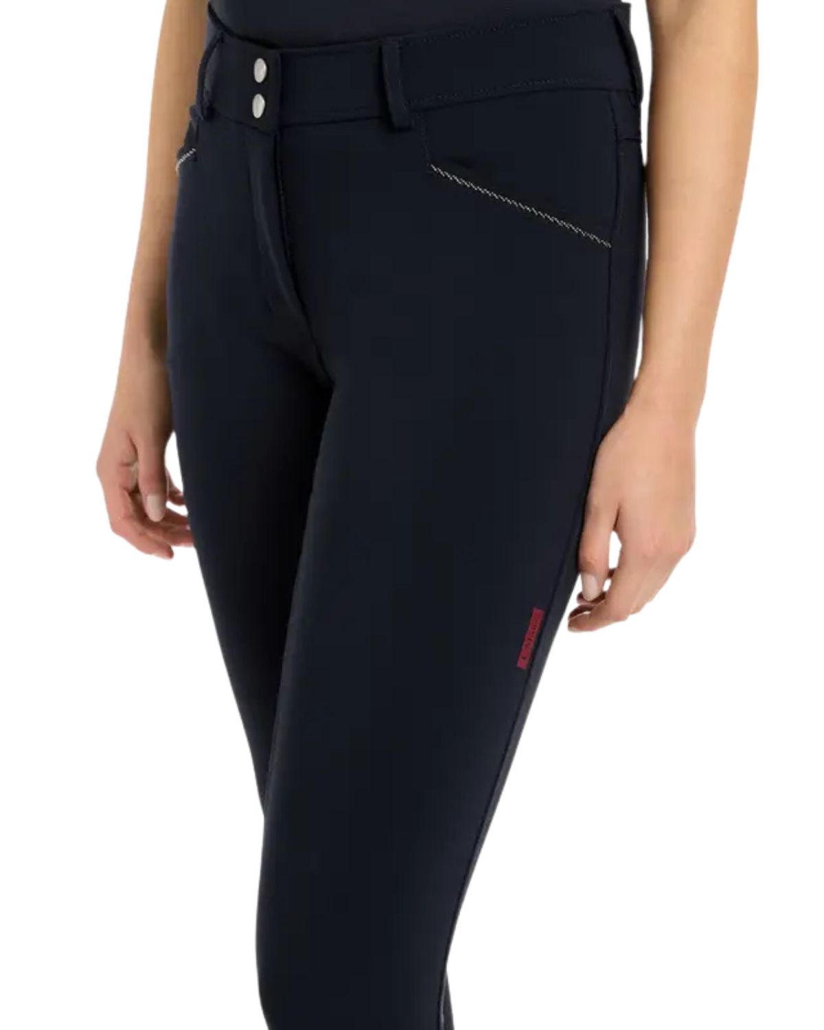 LEMIUEUX VICTORIA Breech - Navy Riding Breeches with Silicone Seat for Dressage | Equestrian Apparel