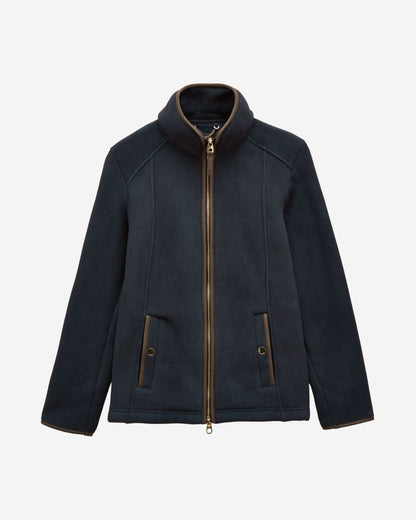 Joules Heritage Navy Regular Zip Through Fleece