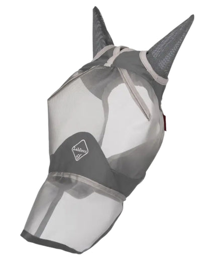 LeMieux ArmourShield Pro Full Fly Mask Grey | Horse Fly Protection | Equiflair