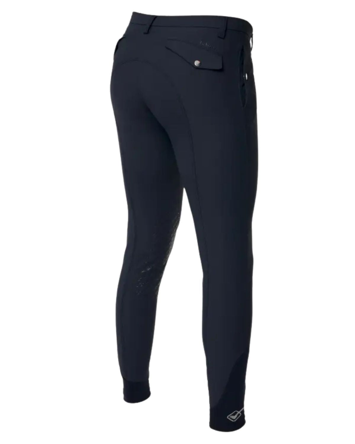 LEMIEUX Mens Elite Classic Pleated Breech Navy. Riding Pants, Equestrian Breeches