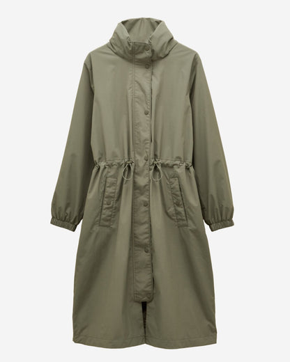 Joules Hensley Coat Khaki Green - Jackets & Coats Leisure Wear UK 6