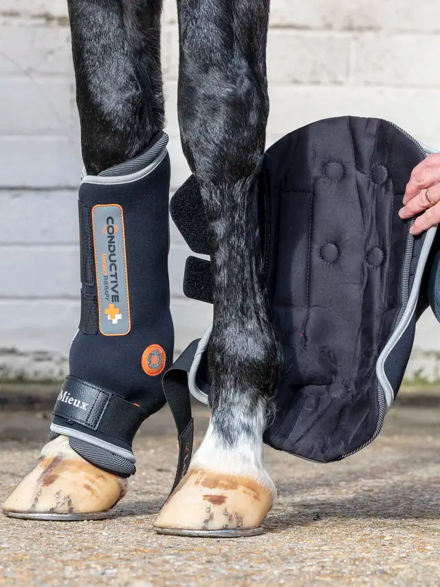 LeMieux Conductive Magno Boots: Horse Leg Magnetic Therapy for Recovery & Blood Flow