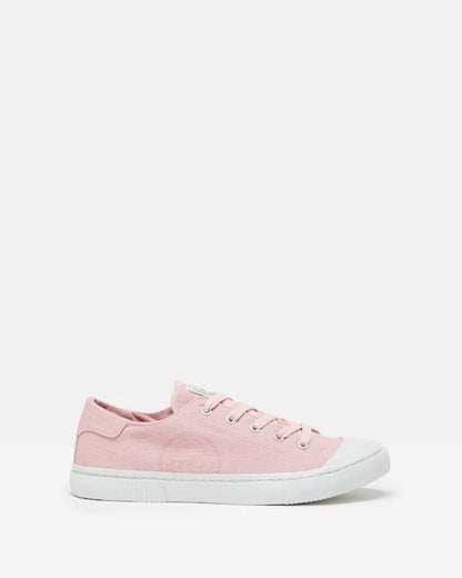 Joules Coast Pink Canvas Pumps