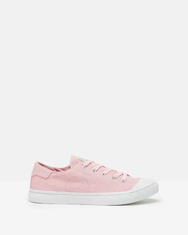 Joules Coast Pink Canvas Pumps