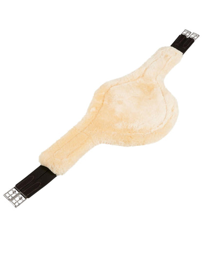 Equestro Jumping Girth With Belly Guard For English Saddle Dark Brown