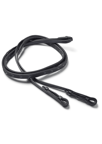 EcoRider Pro Solid Reins Black | Equiflair
