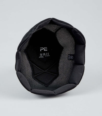 Premier Equine Artemis Jockey Skull Cap Liner Black (M) - Moisture-Wicking & Antibacterial