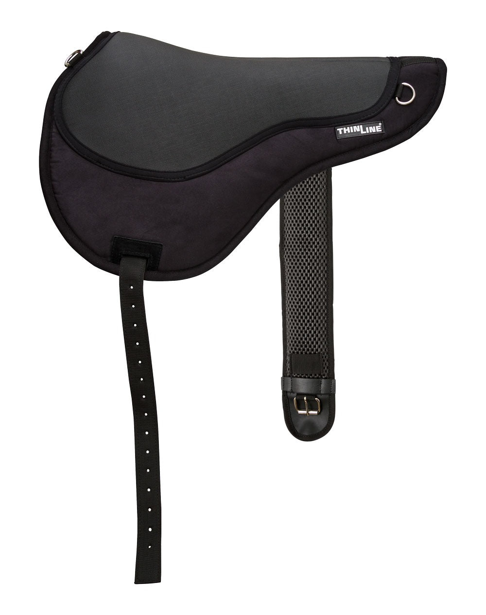 ThinLine Comfort Bareback Saddle Pad with Girth Black