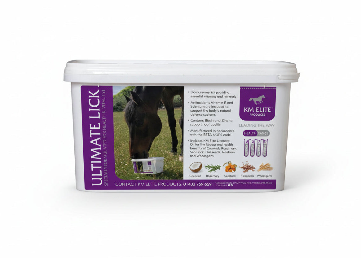 KM Elite Ultimate Oil Lick - Horse Treats Horse location-109746323830-outofstock