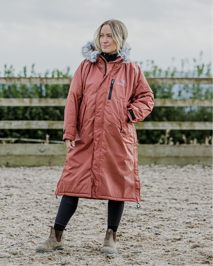 EQUIDRY Evolution Women's Thick Fleece Chestnut