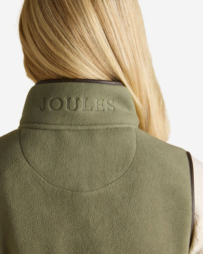 Joules Heritage Light Green Regular Fleece Gilet