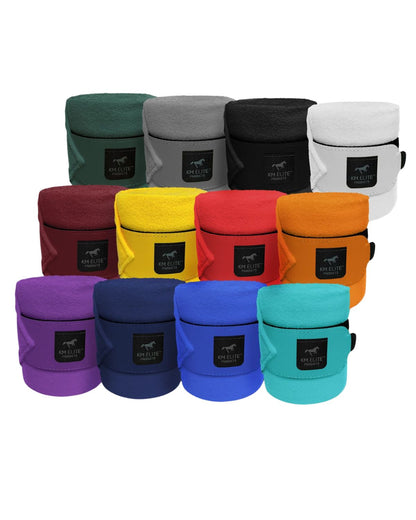 KM Elite Polo Exercise Bandages Blue
