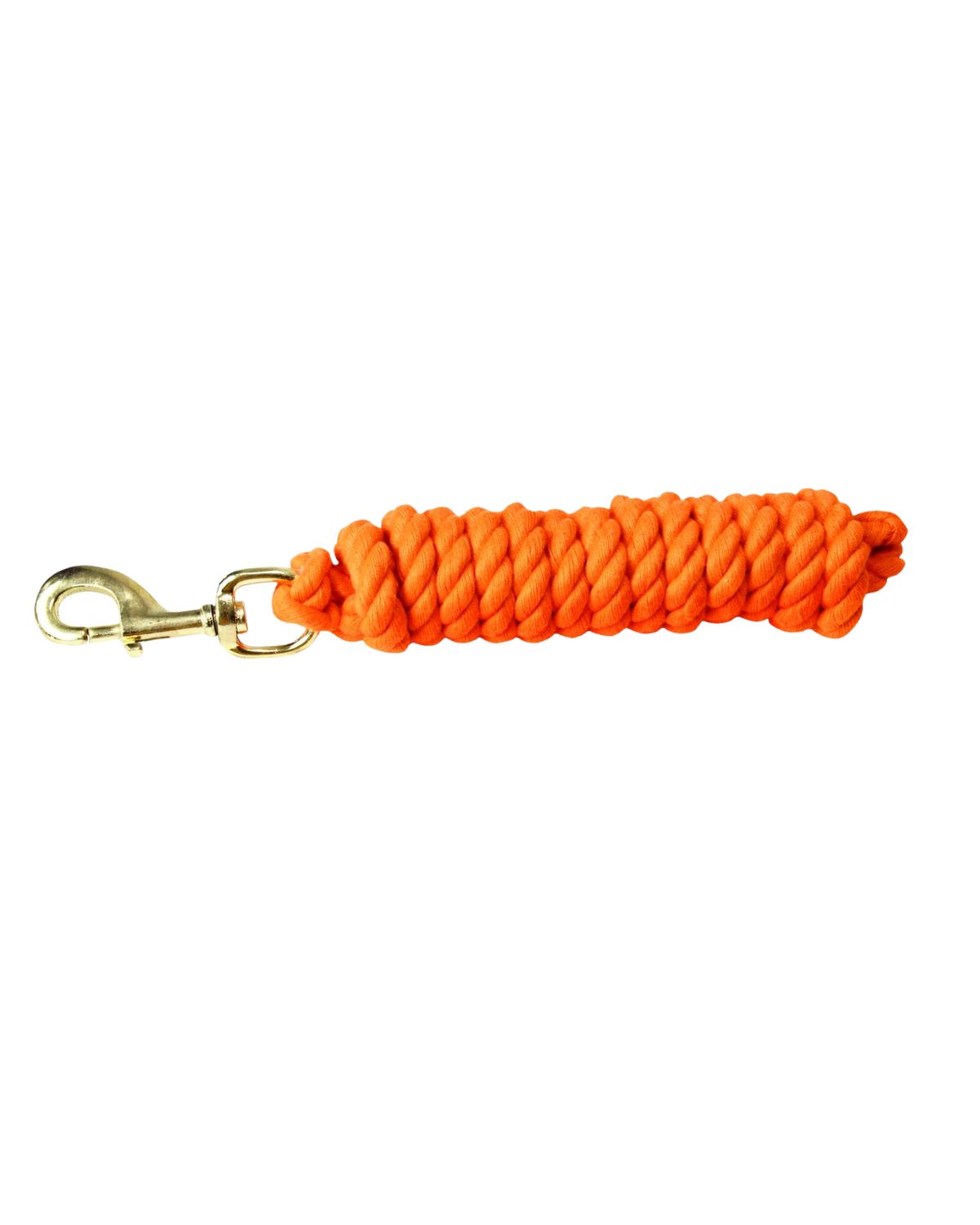 KM Elite Superfine Cotton Lead Rope Hot Orange