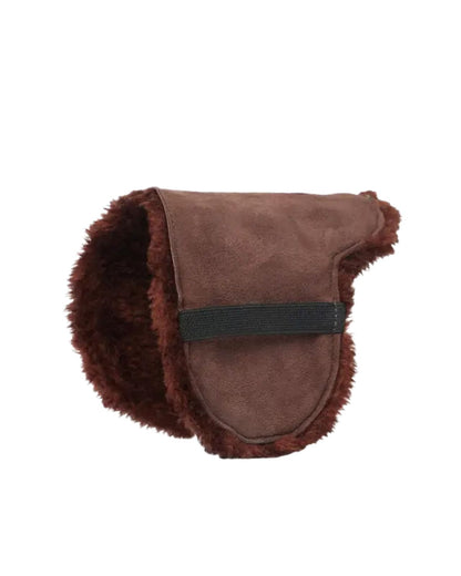 LEMIEUX Toy Pony Showing Numnah - Brown Miniature Equestrian Saddle Pad Accessory