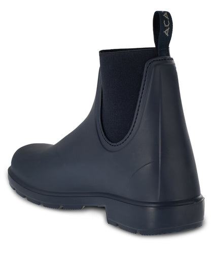 Acavallo Piuma  Rubber Jodhpur Boots Navy