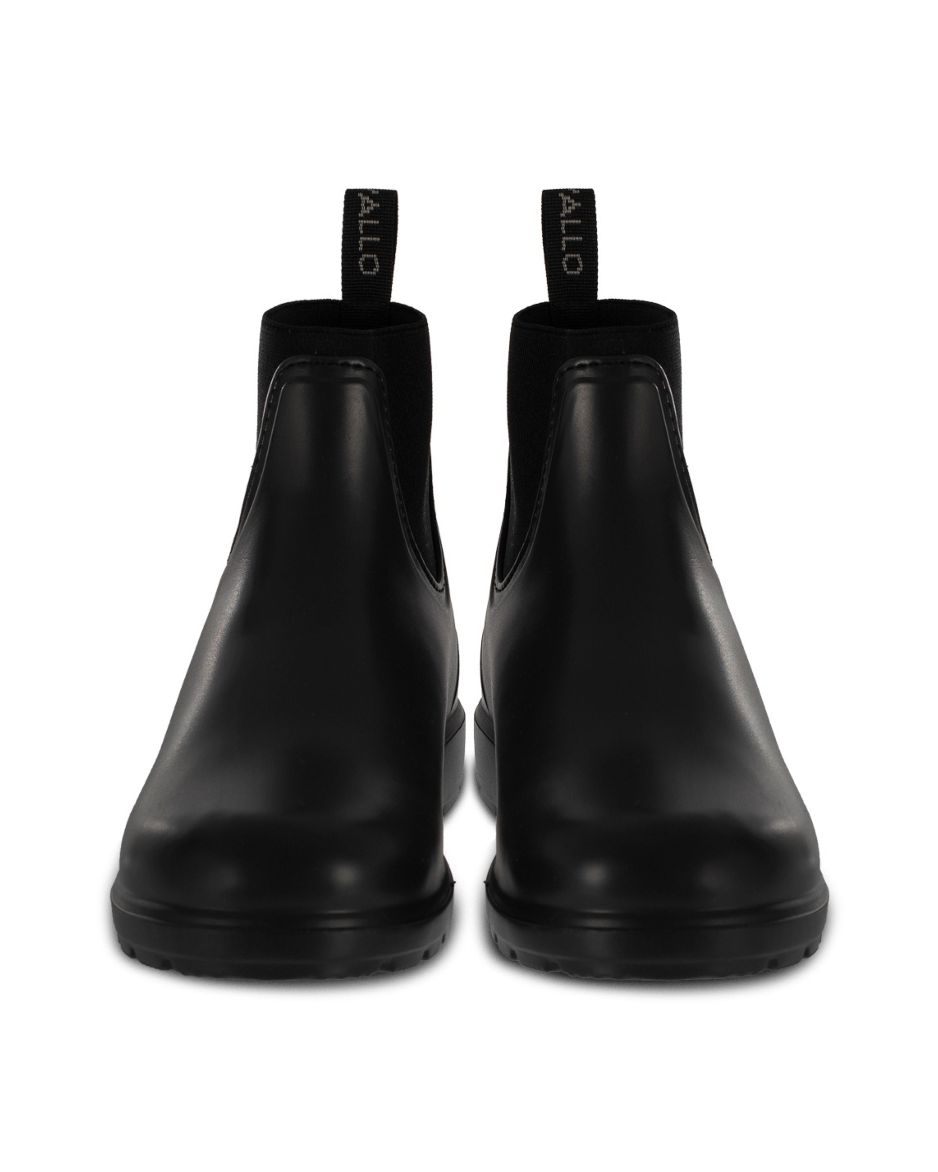 Acavallo Piuma Rubber Jodhpur Boots Black