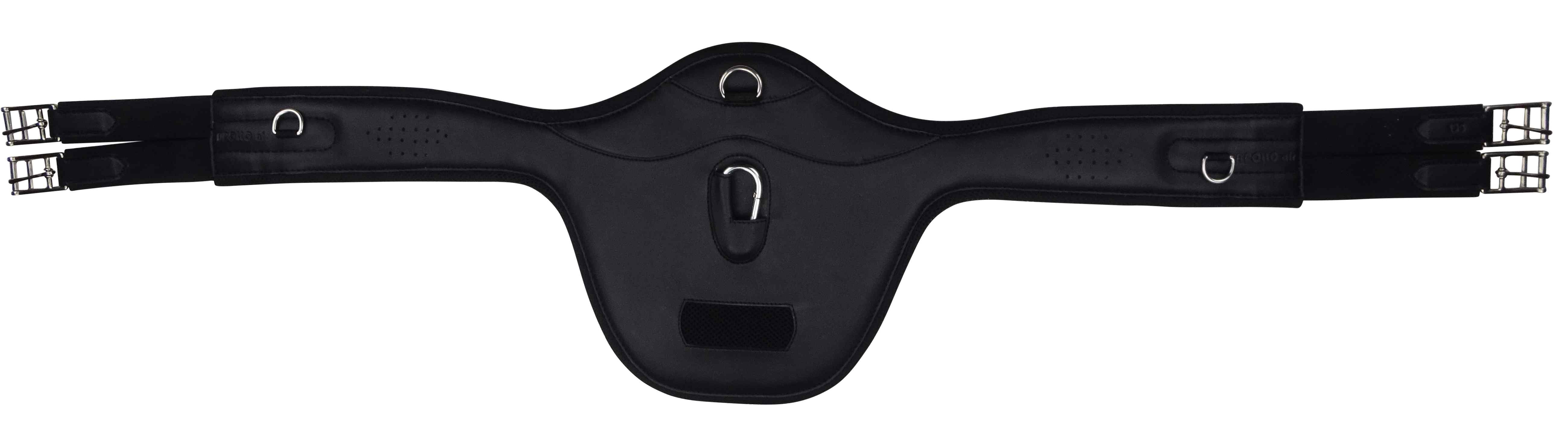 APOLLO AIR BREATHE Anatomic Stud Girth Brown - Equestrian Girth by Equiflair