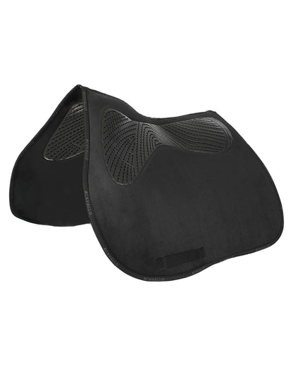 Acavallo Jumping Saddle Pad CW-CS Twin Sided Gel Grip Black